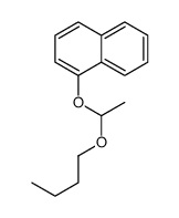 1-(1-butoxyethoxy)naphthalene Structure