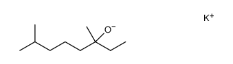 Potassium 3,7-dimethyl-3-octanoxide, in n-heptane结构式