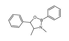 1,3,2-Oxazaborolidine,3,4-dimethyl-2,5-diphenyl- Structure