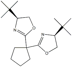 (4S,4'S)-2,2'-(Cyclopentane-1,1-diyl)bis(4-(tert-butyl)-4,5-dihydrooxazole) picture