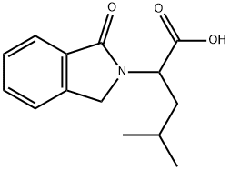 4-methyl-2-(1-oxo-1,3-dihydro-2h-isoindol-2-yl)pentanoic acid Structure