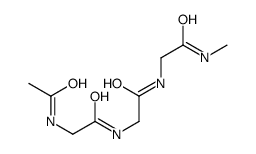 2-acetamido-N-[2-[[2-(methylamino)-2-oxoethyl]amino]-2-oxoethyl]acetamide Structure