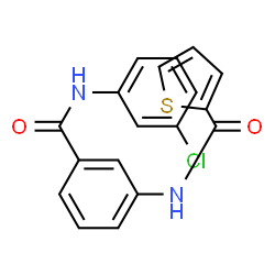 N-(3-{[(3-chlorophenyl)amino]carbonyl}phenyl)-2-thiophenecarboxamide picture