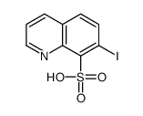 8-Quinolinesulfonic acid,7-iodo- Structure