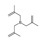 tris(2-methylprop-2-enyl)borane结构式