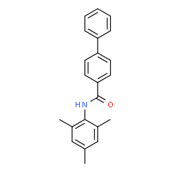 N-Mesityl-4-biphenylcarboxamide Structure