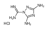 3,5-diamino-1H-1,2,4-triazole-1-carboximidamide hydrochloride Structure