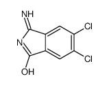 3-amino-5,6-dichloroisoindol-1-one Structure