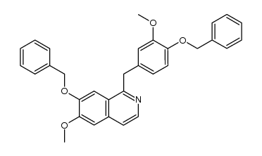 dibenzylcristadine Structure