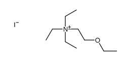 2-ethoxyethyl(triethyl)azanium,iodide结构式