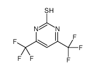 4,6-bis(trifluoromethyl)-1H-pyrimidine-2-thione Structure