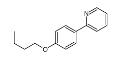 2-(4-Butoxyphenyl)pyridine结构式