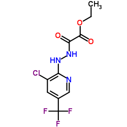 Ethyl {2-[3-chloro-5-(trifluoromethyl)-2-pyridinyl]hydrazino}(oxo)acetate图片