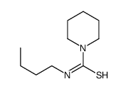 N-Butyl-1-piperidinecarbothioamide Structure