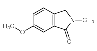 1H-Isoindol-1-one,2,3-dihydro-6-methoxy-2-methyl-(9CI)结构式