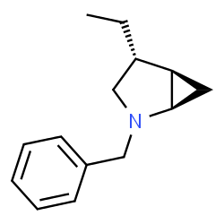 2-Azabicyclo[3.1.0]hexane,4-ethyl-2-(phenylmethyl)-,(1R,4R,5R)-rel-(9CI) picture