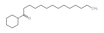 1-(1-piperidyl)tetradecan-1-one Structure