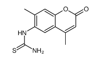 7H-Pyrano[2,3-g]benzothiazol-7-one,2-[(4,6-dichloro-1,3,5-triazin-2-yl)amino]-4,9-dimethyl- Structure