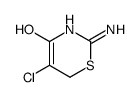 2-amino-5-chloro-6H-1,3-thiazin-4-ol结构式