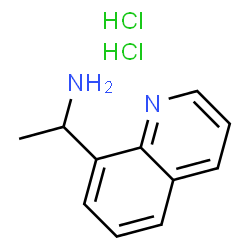 1-(喹啉-8-基)乙胺二盐酸盐结构式