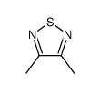 3,4-dimethyl-1,2,5-thiadiazole Structure