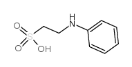 2-anilinoethanesulfonic acid Structure