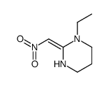 1-ethyl-2-(nitromethylidene)-1,3-diazinane Structure