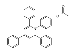 1,2,4,6-tetraphenylpyridin-1-ium,acetate结构式