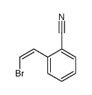 2-(2c-bromo-vinyl-(r))-benzonitrile结构式