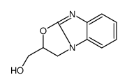 Oxazolo[3,2-a]benzimidazole-2-methanol, 2,3-dihydro- (9CI) structure