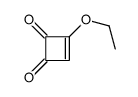 3-ethoxycyclobut-3-ene-1,2-dione Structure