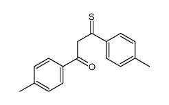 1,3-bis(4-methylphenyl)-3-sulfanylidenepropan-1-one结构式