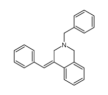 2-benzyl-4-benzylidene-1,3-dihydroisoquinoline Structure