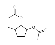 1,2-Cyclopentanediol,3-methyl-,diacetate(6CI,9CI)结构式