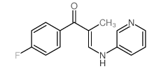 2-Propen-1-one,1-(4-fluorophenyl)-2-methyl-3-(3-pyridinylamino)-结构式