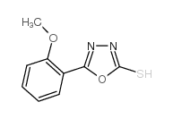 5-(2-methoxyphenyl)-1,3,4-oxadiazole-2-thiol structure