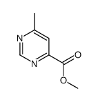 4-Pyrimidinecarboxylicacid,6-methyl-,methylester(9CI) picture