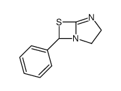 7-phenyl-6-thia-1,4-diazabicyclo[3.2.0]hept-4-ene结构式