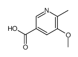 5-methoxy-6-methylnicotinic acid结构式