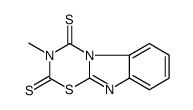 3-methyl-[1,3,5]thiadiazino[3,2-a]benzimidazole-2,4-dithione Structure