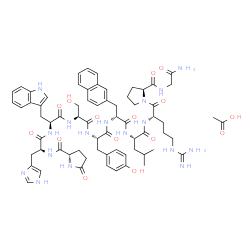 Nafarelin (acetate)结构式