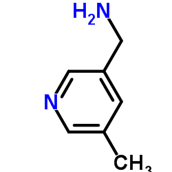 (5-methylpyridin-3-yl)methanamine Structure