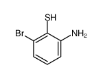 Benzenethiol, 2-amino-6-bromo Structure