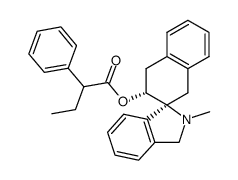 (1S,3'R)-2-methyl-3',4'-dihydro-1'H-spiro[isoindoline-1,2'-naphthalen]-3'-yl 2-phenylbutanoate结构式