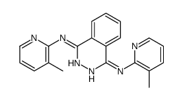 1-N,4-N-bis(3-methylpyridin-2-yl)phthalazine-1,4-diamine Structure