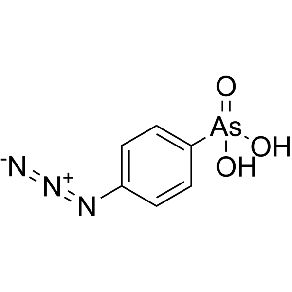 4-Azidophenylarsonic acid结构式