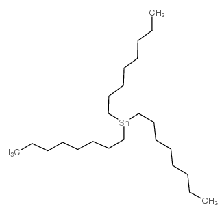 TRI-N-OCTYLTIN HYDRIDE Structure