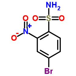 4-Bromo-2-nitrobenzenesulfonamide Structure