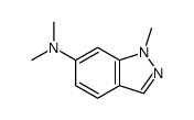 N,N,1-trimethylindazol-6-amine Structure