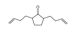 2,5-Bis-buten-3-yl-cyclopentanon Structure